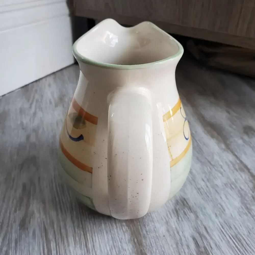 Vintage WLC Porcelain Milk Pitcher 1 Qt